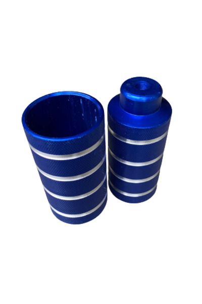 Sedona Peg BMX Aluminiu 3/8, Albastru/Alb