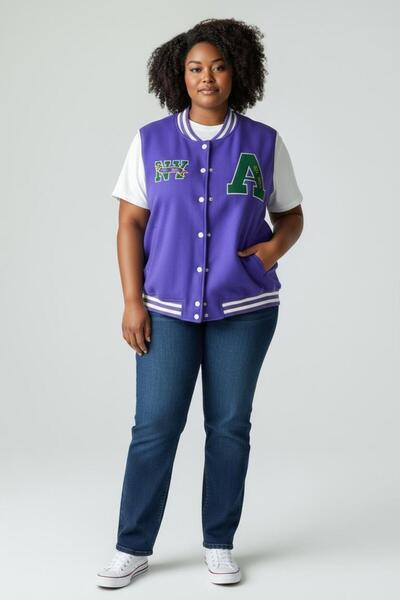 Nihal Eren Butik Büyük Beden Likralı İnce Kaşe Kolej Yelek