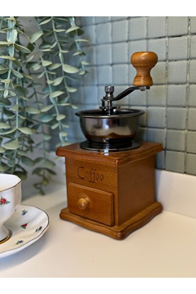 BUCOLIC Vintage Wooden Coffee Grinder
