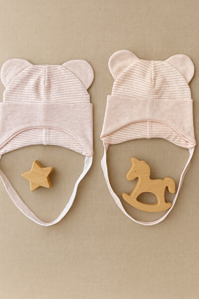 greenmoss 100% cotton twin baby beanie