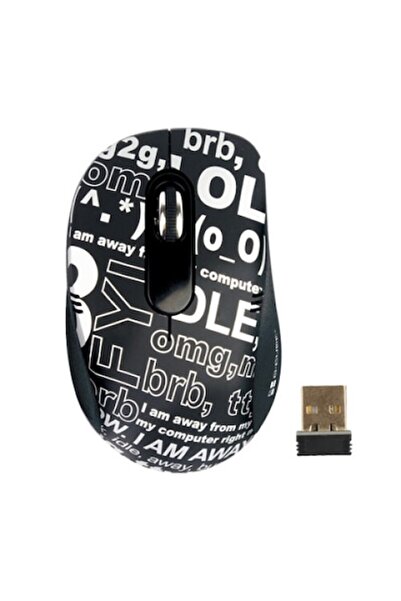 G-CUBE G7CR-60B Chatroom Wireless Mouse Black