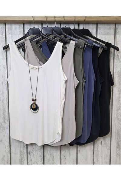 pudubutik Denim Blue Jersey Undershirt