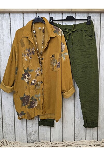 pudubutik Stretch Fabric Italian Pants Navy Green