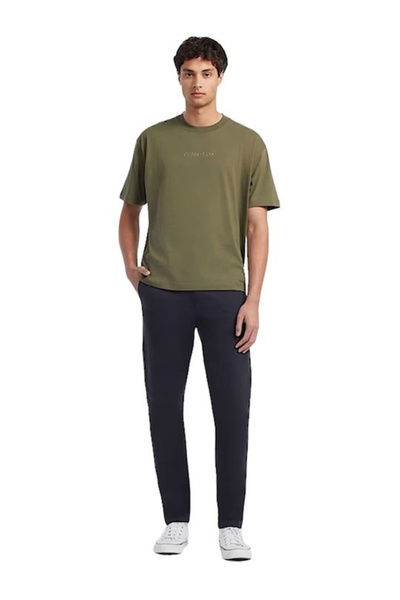 Guess Tricou bărbătesc verde măsliniu k8fq4