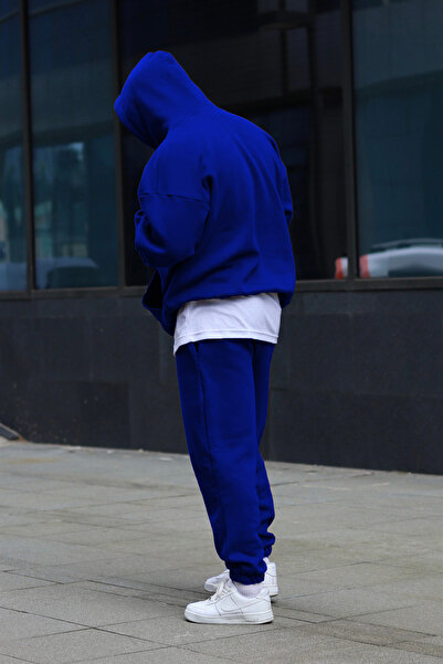 CMZ COLLECTİON Огромно синьо трислойно спортно облекло