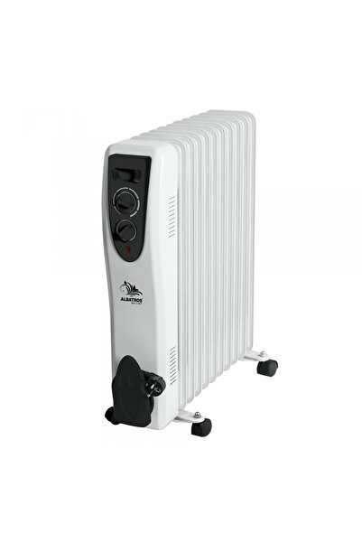 ALBATROS 2500W Electric Radiator, 11-Element, Adjustable Thermostat, Portable Design