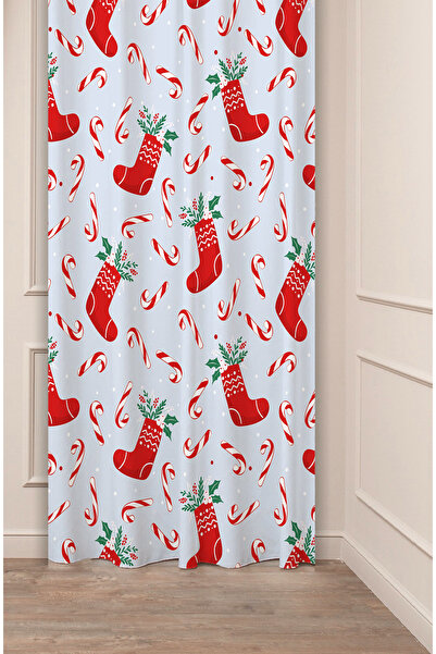 GREENDECOR Christmas Pine Tree Christmas Tree Snow New Year Christmas Patterned Specially Designed Digital Printed Background Curtain