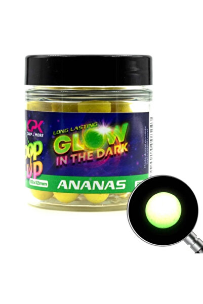 CPK Pelete Flotante Feeder Luminos în Întuneric - Ananas 10/12mm