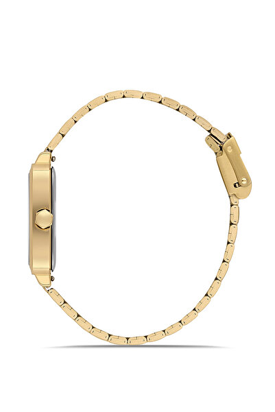 FERRO Women's Wristwatch with Silver Steel and Black Leather Cord Gift Fl21626Awt-B