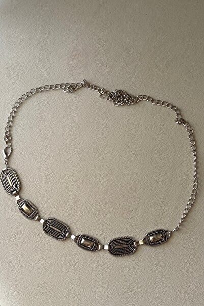 keisy Antique Silver Waist Chain