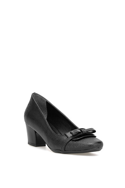 Ayakkabı Fuarı Elit 25Kmst714N Women's Classic Heeled Shoes Black