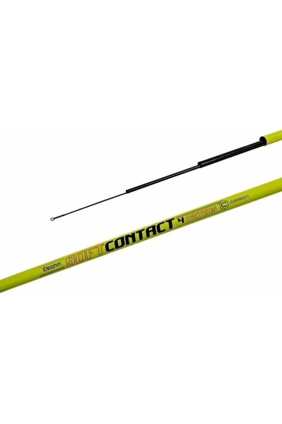 DELPHİN Lansetă telescopică, Delphin, Carbon, 3 m, Galben/Negru