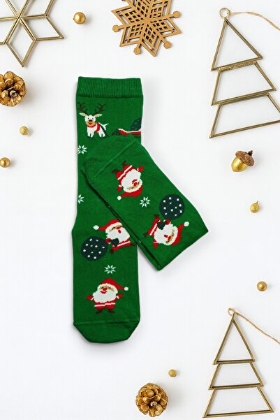 Rumon New Year's Themed Cotton Socks