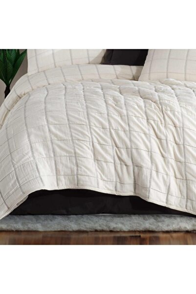 Zebra Casa Elisa Double 6 Piece Bedspread Set / Black