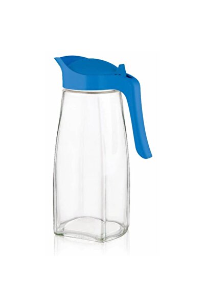 İNDE Arcoglass 1.5L Glass Carafe with Lid and Dispenser, Swan Design, Ergonomic Handle