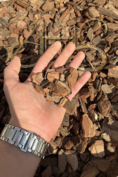 AHS Doğal Dekoratif Çam Kabuğu 1-3 Cm 10 Litre Bahçe Peyzaj Saksı Orkide Tera...