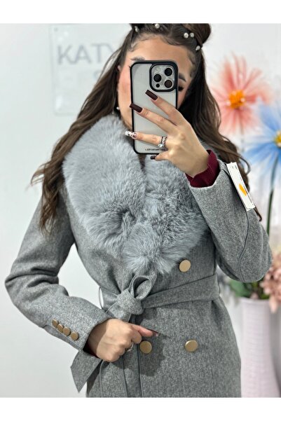 KATYDEA STORE Palton damă gri Helen