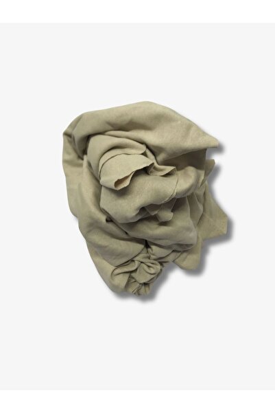 Yiğit Kumaş Bebe Ribana Combed Cotton Fabric, Piece 115X200 cm Beige Medium Quality