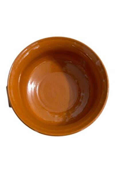 Ceramica Martinescu Traditional Romanian Handmade Ceramic Bowl with Handles – Serving Bowl