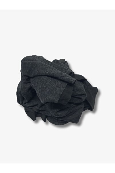 Yiğit Kumaş Ecrin Fabric Winter Combed Cotton, Piece 100X170 cm Anthracite Color
