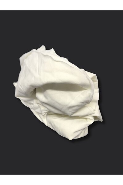 Yiğit Kumaş Single Jersey Fabric, Piece 120X190 cm Ecru Medium Quality