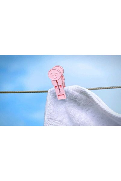 Dorsa 18-Pack Smiling Face Clothes Clips