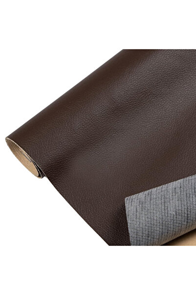 MaffStuff Self-adhesive Eco-leather Foil 50x138cm Brick Brown 📦