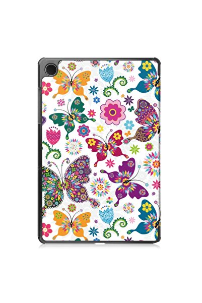 SKYDDAR INNOVATION Husă pentru tabletă Samsung Galaxy Tab A11 / A9, FoldPro, Butterfly, set cu autocolant