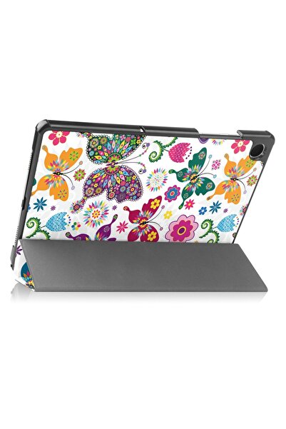 SKYDDAR INNOVATION Husă pentru tabletă Samsung Galaxy Tab A11 / A9, FoldPro, Butterfly, set cu autocolant