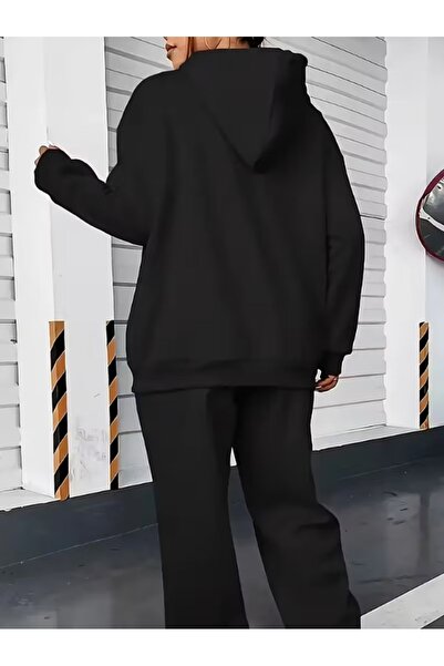 Flaubert Women's Christmas Printed Sweatshirt-Sweatpants 2-Piece Set Oversized