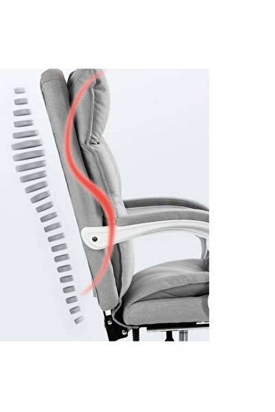 NKX Office Chair Ergonomics: Aligning Headrest Design with Human Cervical Spine Anatomy Fabric