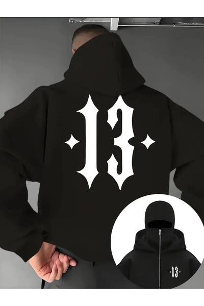 Flaubert سترة كار ماسكلي نينجا يونيسكس بسحاب، كارديجان بثلاث خيوط وسحاب سميك