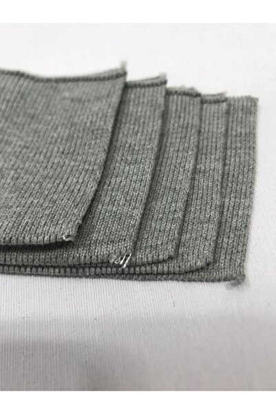 Yiğit Kumaş Ready-Made Collar, 5X42 cm Grey, 5 Pieces