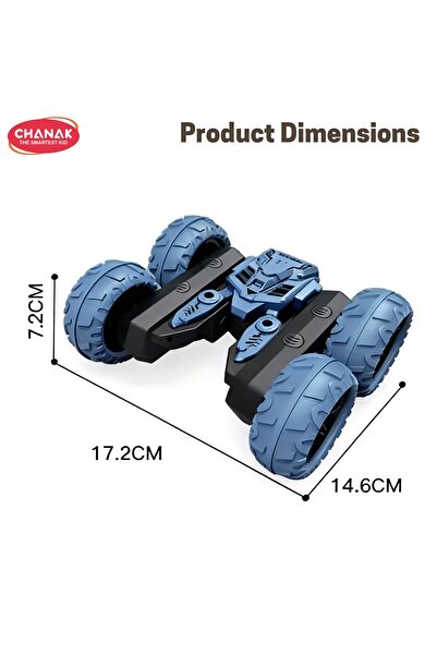 Chanak Stunt Big Crab 360° Rotating Rc Car Double-Sided 4Wd Remote Control Rechargeable Car