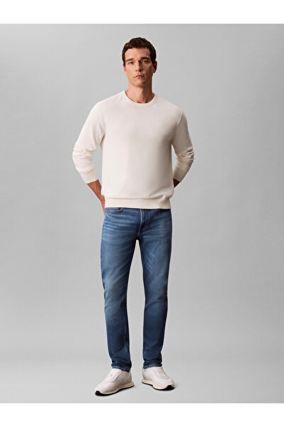 Calvin Klein Erkek Slim Taper Mavi Jean