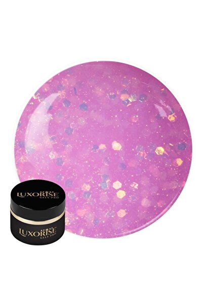 LUXORISE RevoFlex Nail Builder UV Gel 50ml, Crystal Galaxy