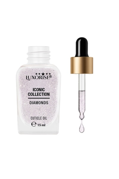 LUXORISE Iconic Collection Cuticle Oil, Diamonds - LUXORISE, 15ml