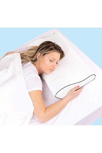 Prolight CoolCould Orthopedic Cervical Pillow, Memory Foam, Ergonomic, 60×34×12 cm, White