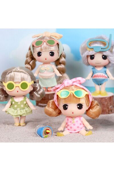 Ominii Summer Beach Doll Blind Box 18cm