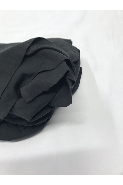 Yiğit Kumaş Sports Team Draped Polyester Combed Flexible Fabric, Piece 120X160 cm Black Color