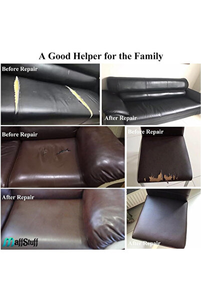 MaffStuff Self-adhesive Eco-leather Foil 50x138cm Brick Brown 📦