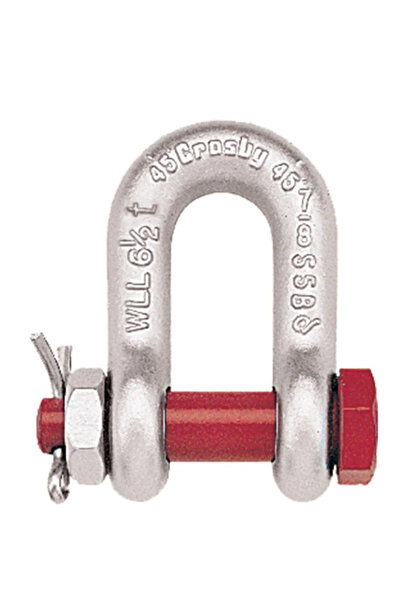 CROSBY Cheie de tachelaj cu bolt, piulita si stift de blocare tip lira, 0.75 ...