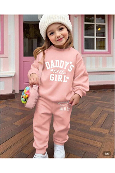 MİLANA MODA Set din două piese pentru fete de tranziție din material textil