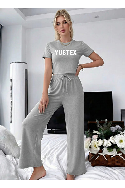 CAONNES Pantaloni de trening de iarnă pentru femei, gri, căptușiți cu bumbac,...