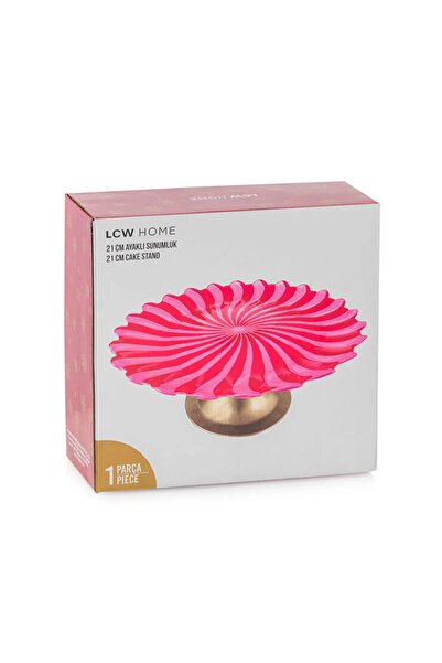 LC Waikiki Lcw Home Mixed Footed Glass Serving Bowl 21 cm