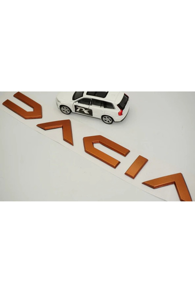 EDEXPORT Dacia Yeni Nesil Bagaj 3M Bronz ABS Yazı Logo Arma