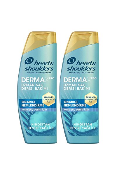 Head&Shoulders DermaXPRO Onarıcı Nemlendirme Kepek Karşıtı Şampuan Hindistan Cevizi Yağı ve Seramid ile 300ml x 2
