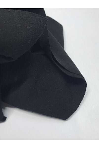 Yiğit Kumaş Thin Ribana Fabric, Piece 75X160 cm Black Color