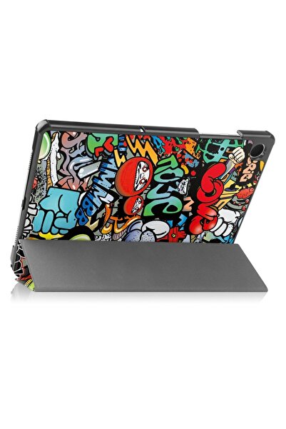 SKYDDAR INNOVATION Tablet case for Samsung Galaxy Tab A11 Plus / A9 Plus, FoldPro, Urban vibe, set sticker