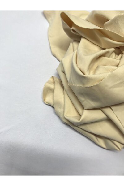 Yiğit Kumaş Spor Takımlık Dökümlü Polyester Penye Esnek Kumaş, Parça 80x140 cm Bej (HAFİF LEKELİ)